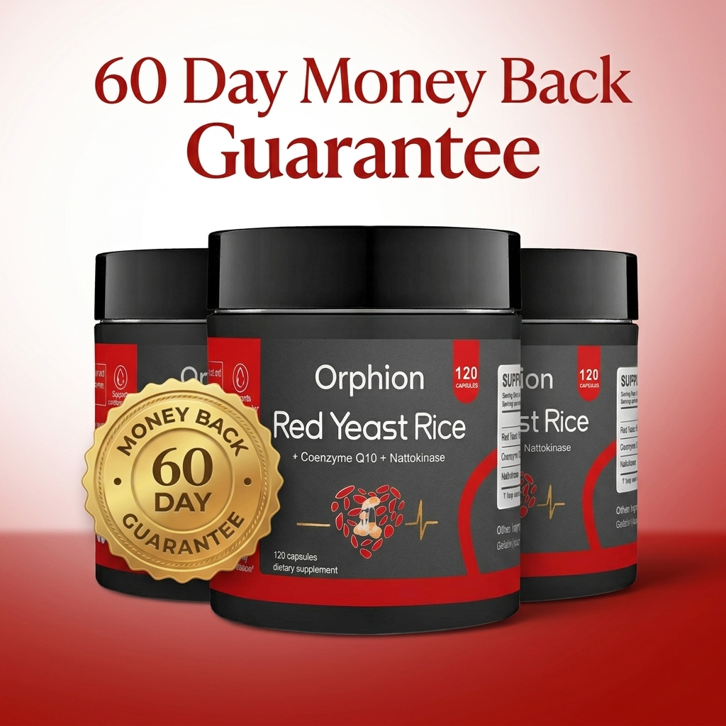 Orphion Red Yeast Rice with CoQ10 and Nattokinase